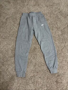 Nike Gray Heather Men's Logo Joggers